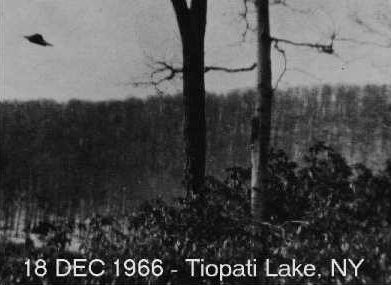 UFO 18 December 1966 Tiopati Lake, NY