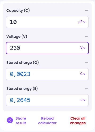 High Voltage Capacitor