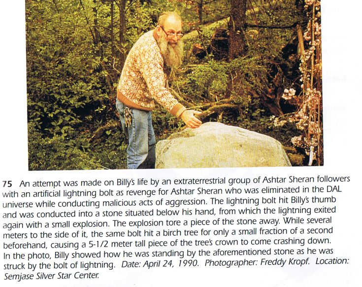 Eduard Albert Billy Meier Stone