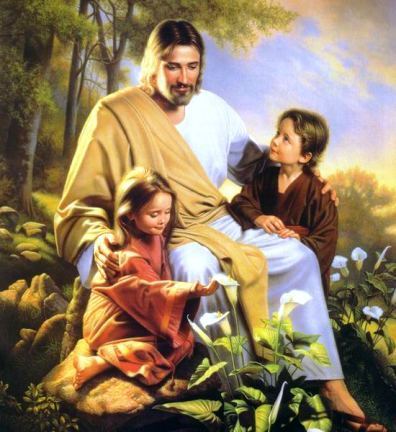 Jesus med barn