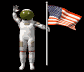 waving astronaut
